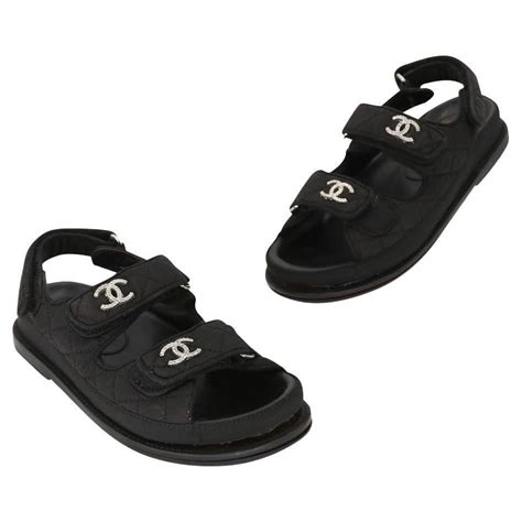 chanel crochet sandals|Chanel sandals men.